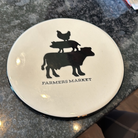 Farmers market, ceramic trivet and perfect condition - Picture 2 of 3